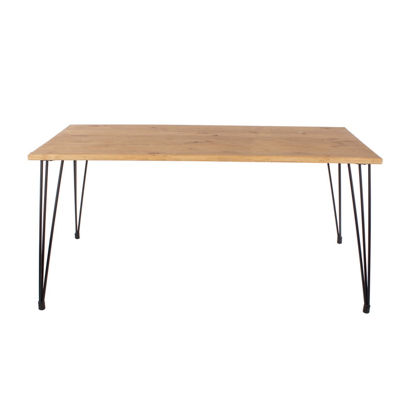Augusta Rectangular industrial design Dining Table, H76 x L150 x W22 cm