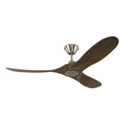 Generation Lighting 3MAVR60BSKOA Generation Lighting Maverick 60" Outdoor Steel Ceiling Fan Balsa Blade 6-Speed