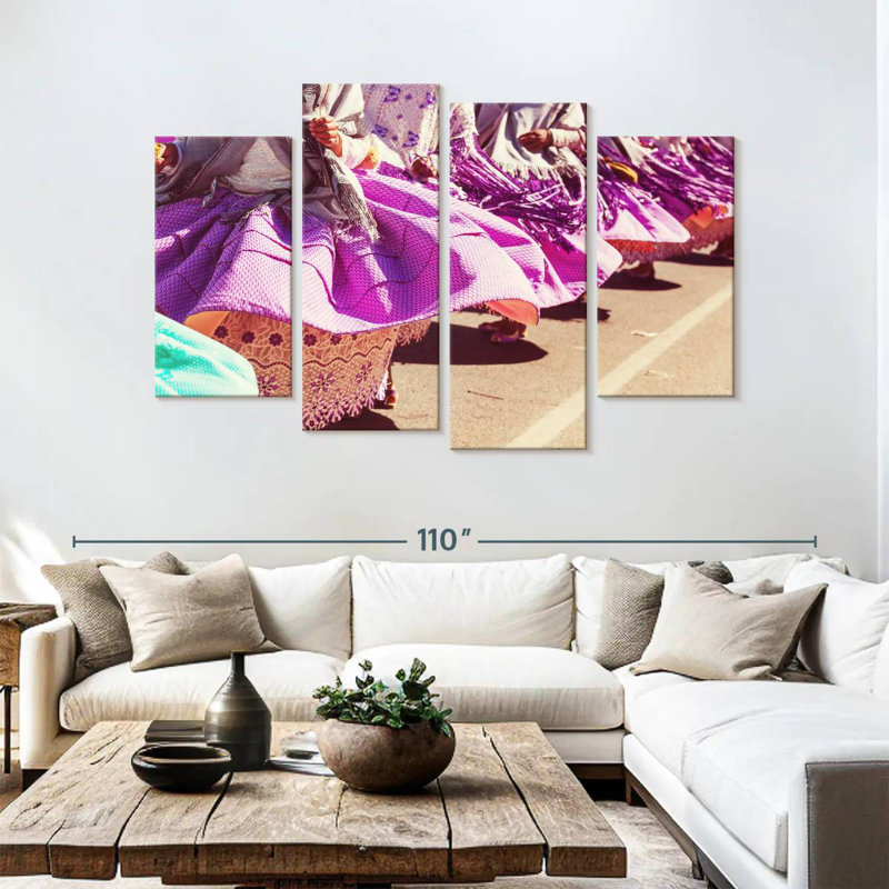 Enn Peruvian Dance Festival, 54" H x 84" W