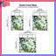 Housse de couette à motif de feuilles-123284677