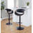 Lakyia Adjustable Faux Leather Bar Stool with Rounded T Footrest (Set of 2)-93302582-125600963