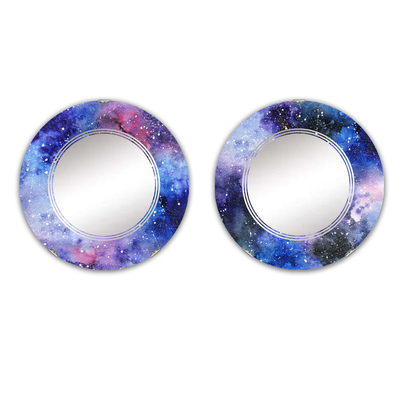 Ensemble de 2 miroirs sans cadre
