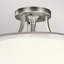 Deutsch 3-Light 57cm Semi Flush Mount