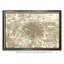 « custom sépia map of paris » par paul cezanne-cadre photo, impression-2019794313-2019794315-2019794326