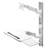 Adjustable Computer Monitor Screen Wall Mount with Keyboard Holder