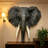 Waylon Elephant Head Head Wall Mount Decor-134833009
