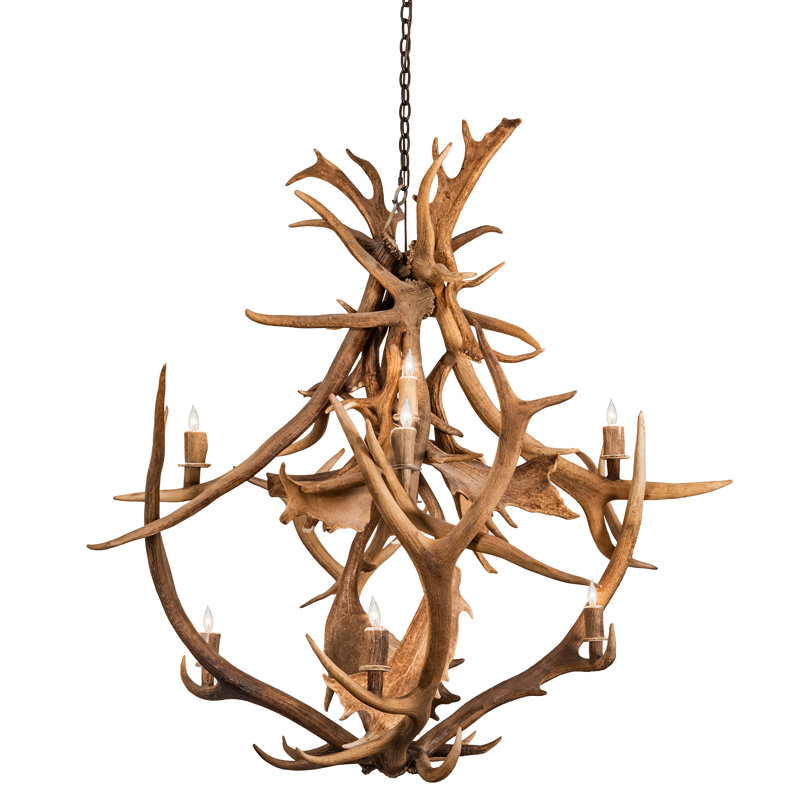 Rustic Lodge 10 - Light Chandelier