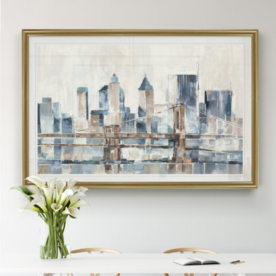 « blue hour i », impression sur toile