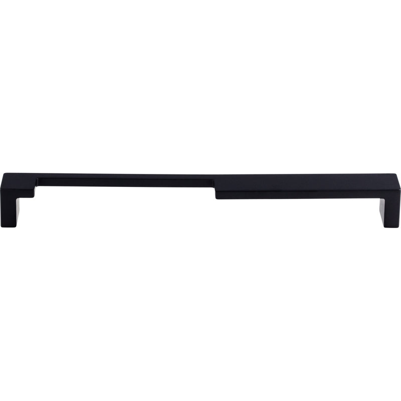 Modern Metro Bar Pull, Flat Black, 9" Center to Center