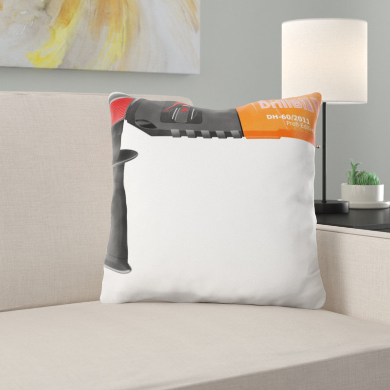 Coussin décoratif power drill