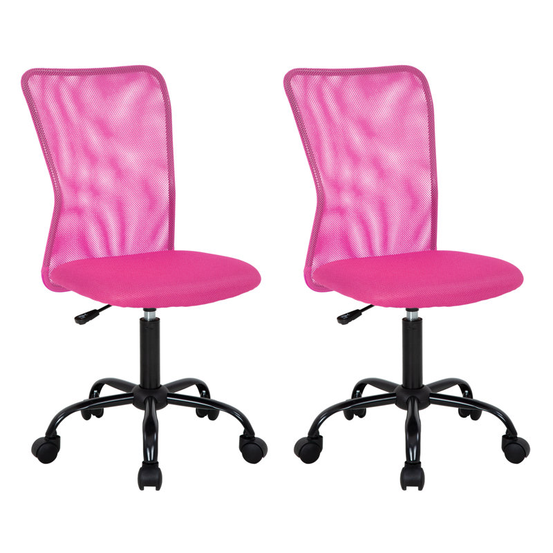Mesh Task Chair, Pink