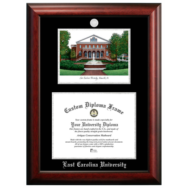 Cadre photo East Carolina University, 11 po x 14 po