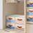 Closet Organizer And Storage, Fabric Box With Drawers, With Transparent Windows, Stackable Storage Drawers For Bedroom, Living Room,(Beige/4 Pack)