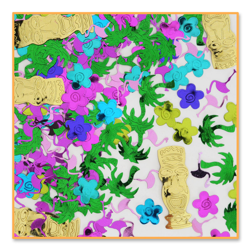 Confettis Island Party - paquet de 6