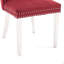 Chaise de salle à manger rembourrée en velours de bois massif haut de gamme avec pieds en acier inoxydable chromé-1594213688