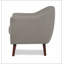 Fauteuil capitonné beige à 4 pieds Tadcaster-344223398