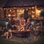 Round Wood Burning Smokeless Fire Pit