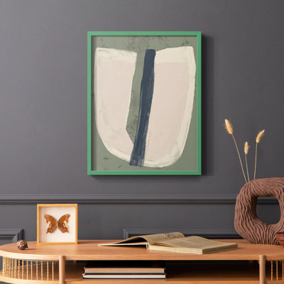 Papier découpé encadré III - bois massif