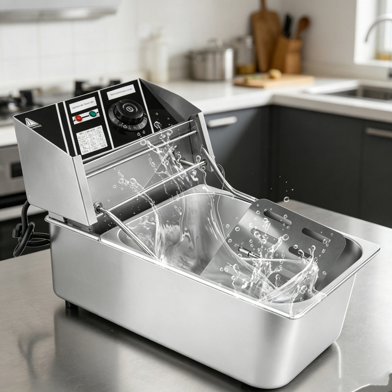Deep Fryer with Baskets