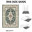 Green Ivory Persian Floral 5 x 7 Ft Area Rug for Dining Room Entryway