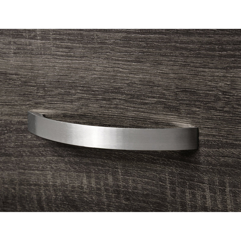 Table de chevet 2 tiroirs Grey Oak
