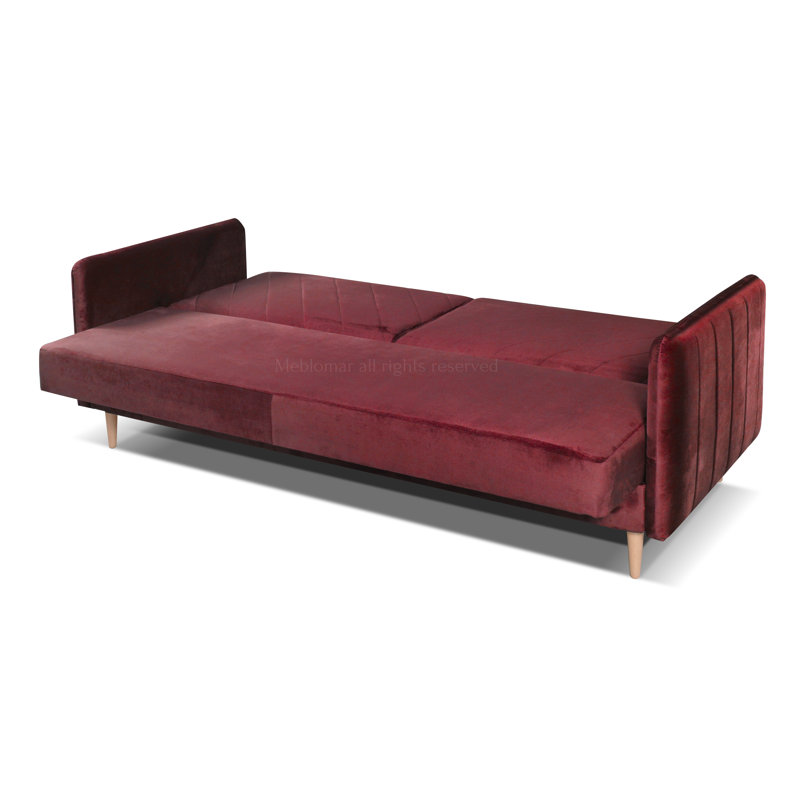 Cooperton Sofa Bed, Dark Red