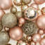 Ensemble de 60 boules de Noël vidaXL-1201310245
