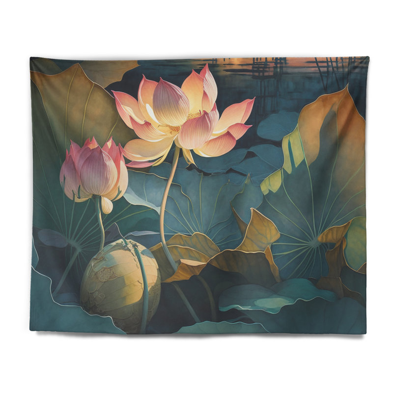 Polyester Tapestry, 50" H x 60" W