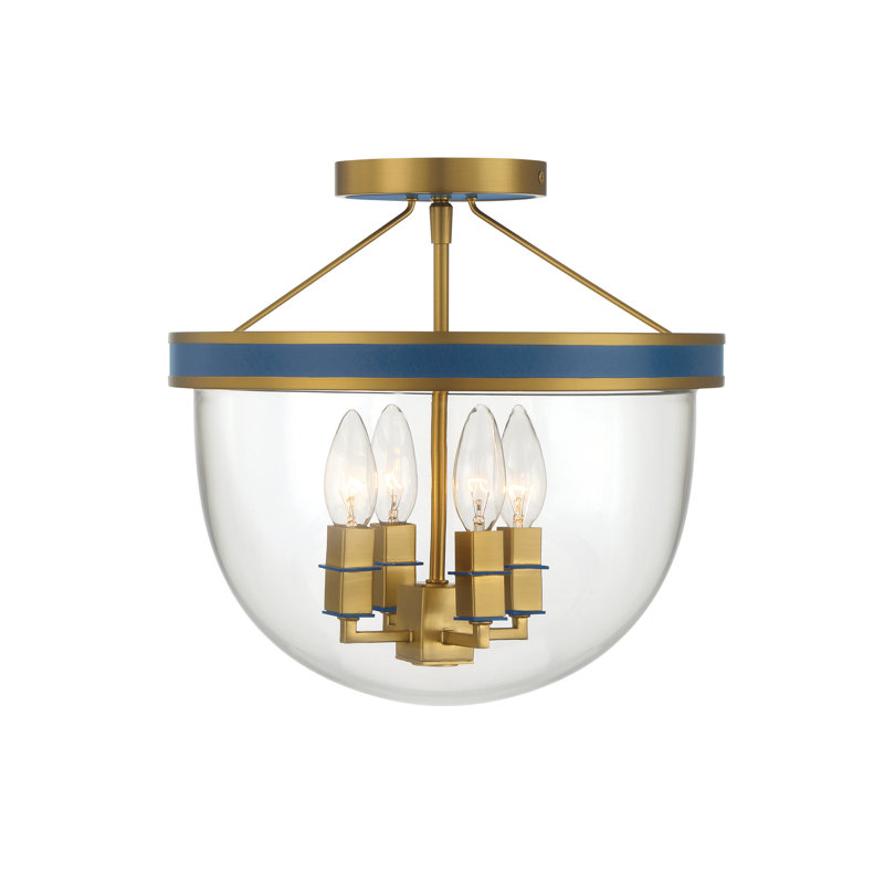 Herrick 13" Semi Flush Mount
