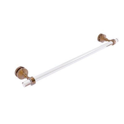 Jarrell 5.2"" Towel Bar for Glass Shower Door -  Everly Quinn, PG-41-SM-24-BBR