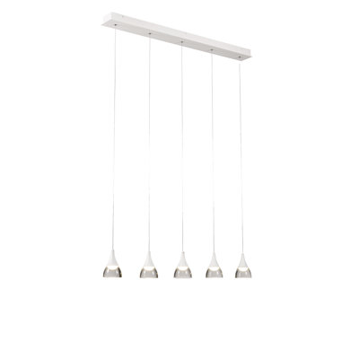 Dalmatia 5 - Light LED Kitchen Island Pendant