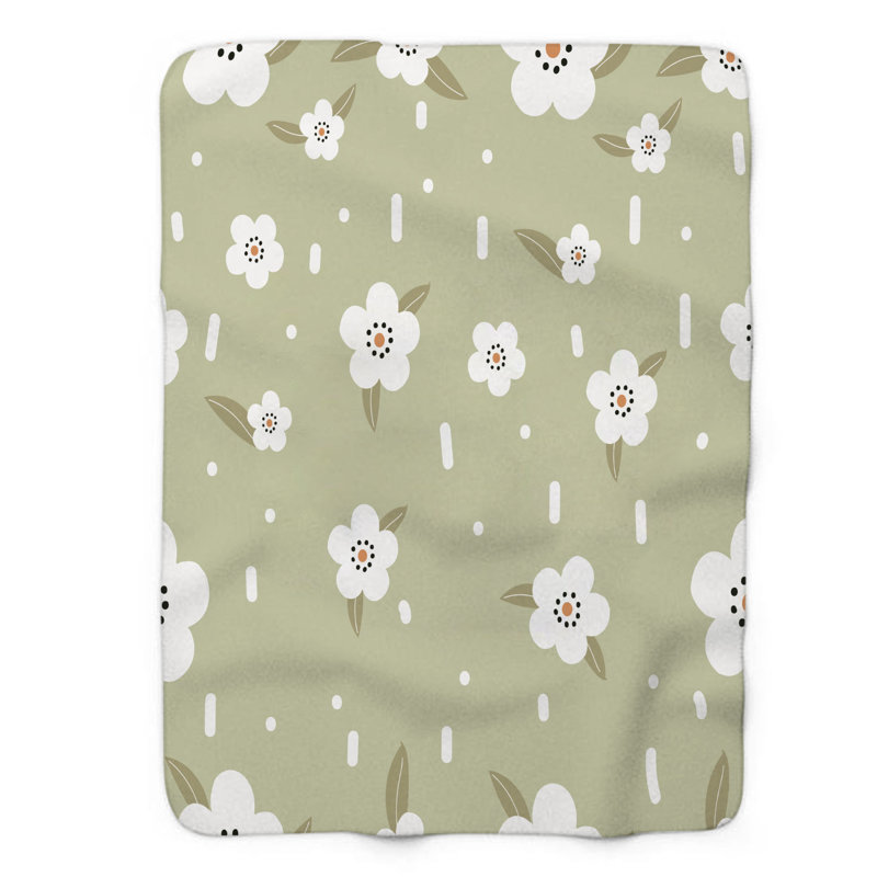 Hippie Bunny - couverture de qualité supérieure 1 pièce, Grand lit