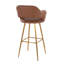 Lake 30" Fixed-Height Bar Stools with Metal Legs & Square Footrest-1405943446-1405943442