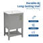 Ensemble de meuble-lavabo simple 20 po Shevonda-239592359