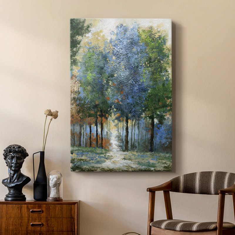 Afternoon Light -Custom Wrapped Gallery Cavas, 18" H x 12" W