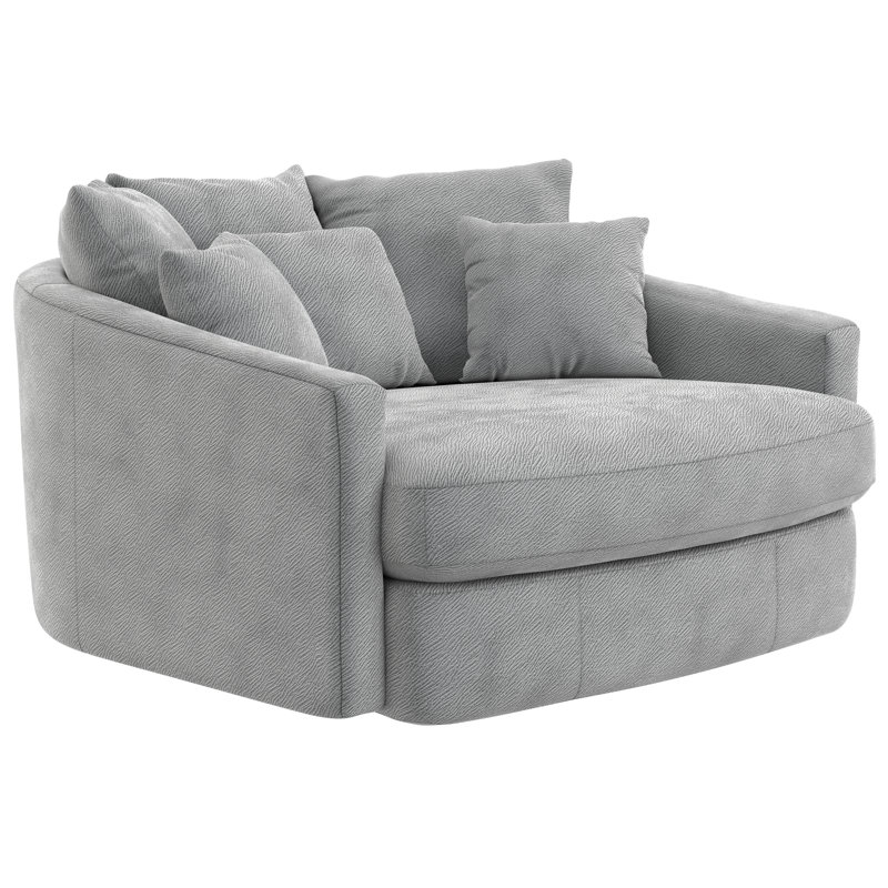 Matty Cuddle Chaise, Gray