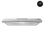Streamline 30 In. T-3169-1-DL Tribano Ductless Undermount 80 CFM Range Hood In Brushed Stainless Steel With Mesh Filters, Push Button Control, LED Light