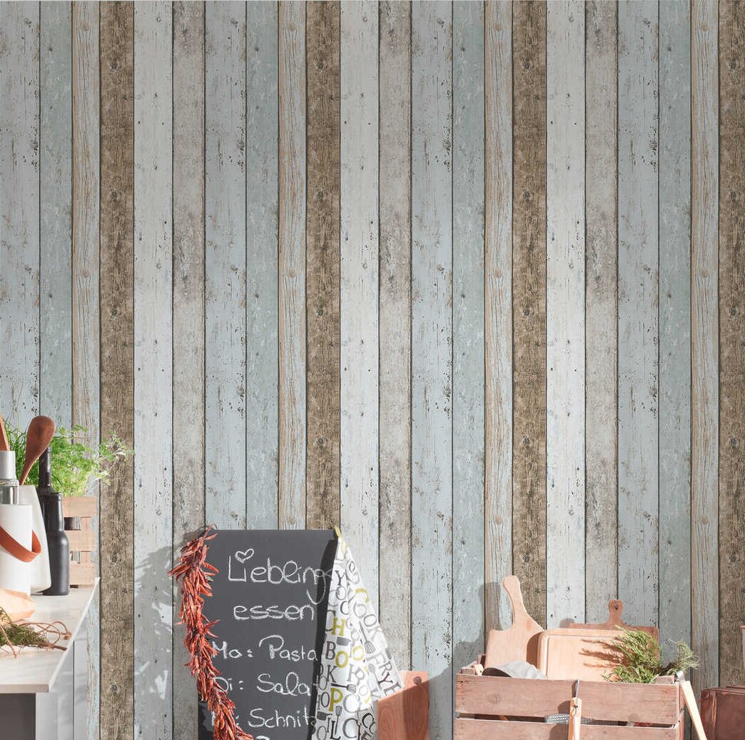 Wallpaper Il Decoro Wallpaper In Wood Optics 10,05 M X 0,53 M