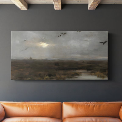 Série paysage - DCCXIV - Toile tendue avec châssis - Prêt à accrocher