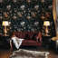 Midnight Bloom - série de papiers peints botaniques Dark Elegance-43045493