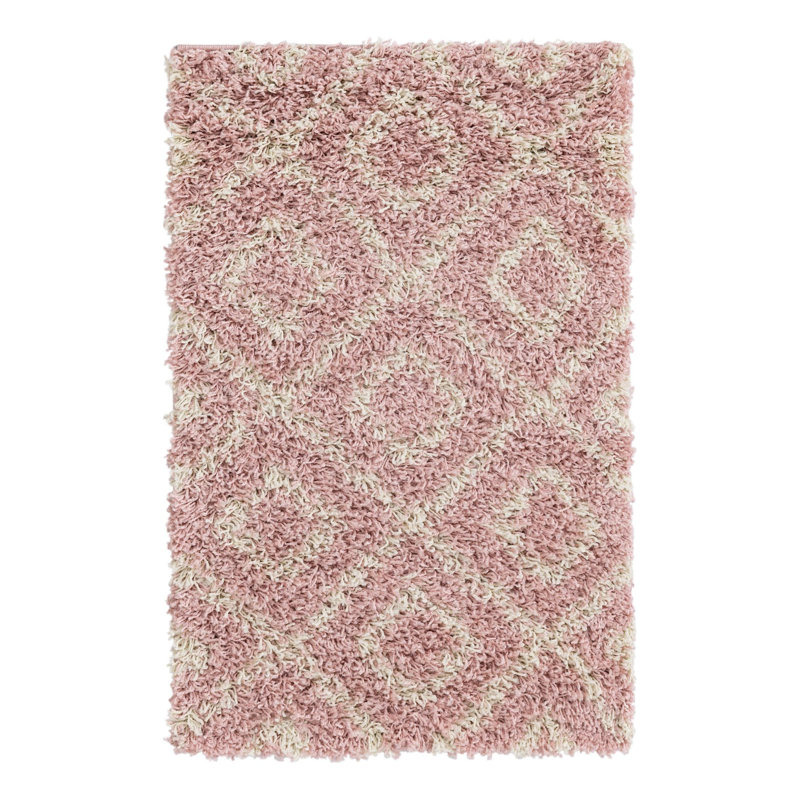 Geometric Indoor Rug, Rectangle 2' x 3'