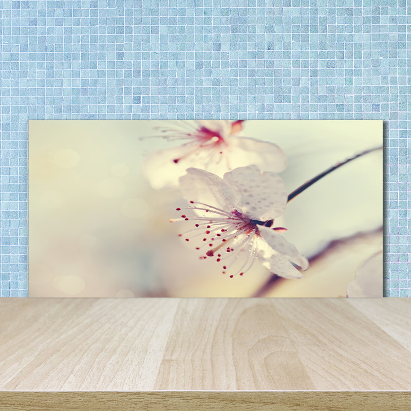 50cm W x 100cm L Glass Peel and Stick Panel