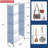 Aleandra 27.95'' W Steel Shelving Unit with Wheels-1944285744