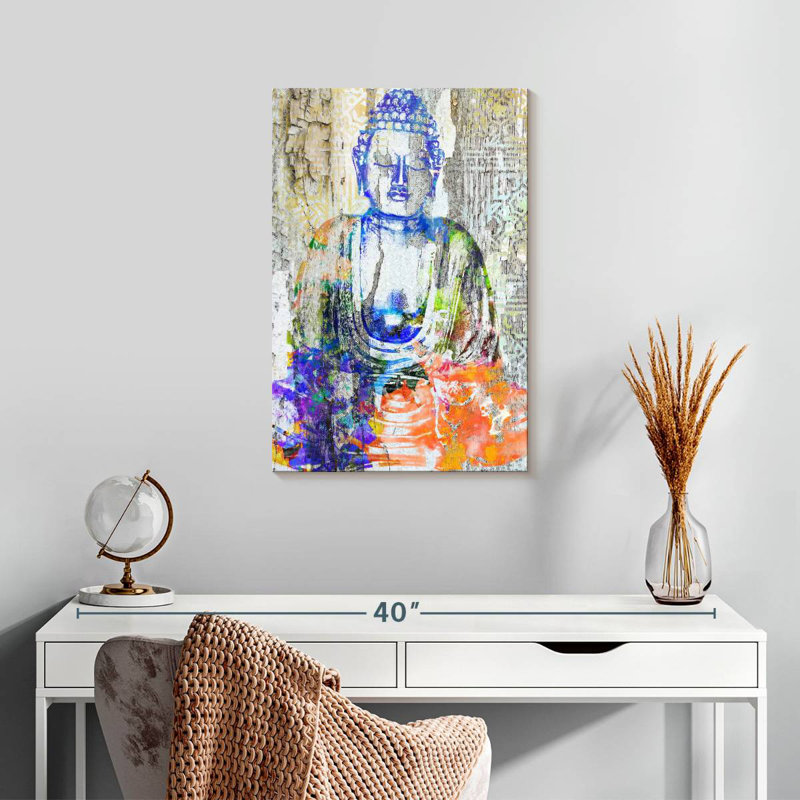 Leisha Buddha I, 24" H x 16" W