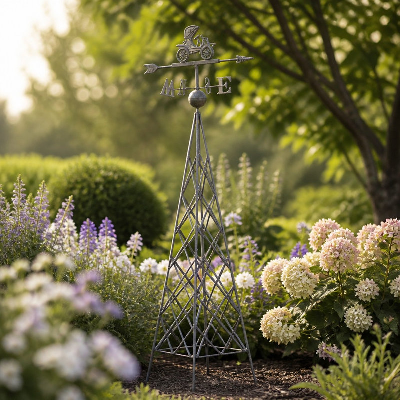 157cm H Steel No Subject Weathervane