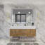 Glasgow 59'' Double Bathroom Vanity with Acrylic Top-486559237
