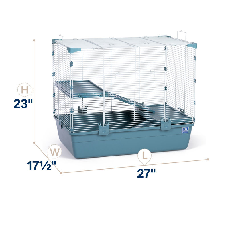 Cage pour petits animaux Drabeck, Bleu