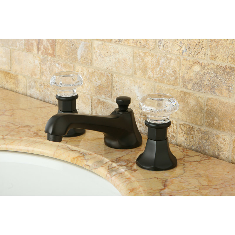 Metropolitan Widespread Bathroom Faucet with Drain Assembly, Oil Rubbed Bronze