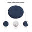 Coussin décoratif intérieur / extérieur Sunbrella, housse de coussin ronde de 16 pouces avec insert-116430561-116430560