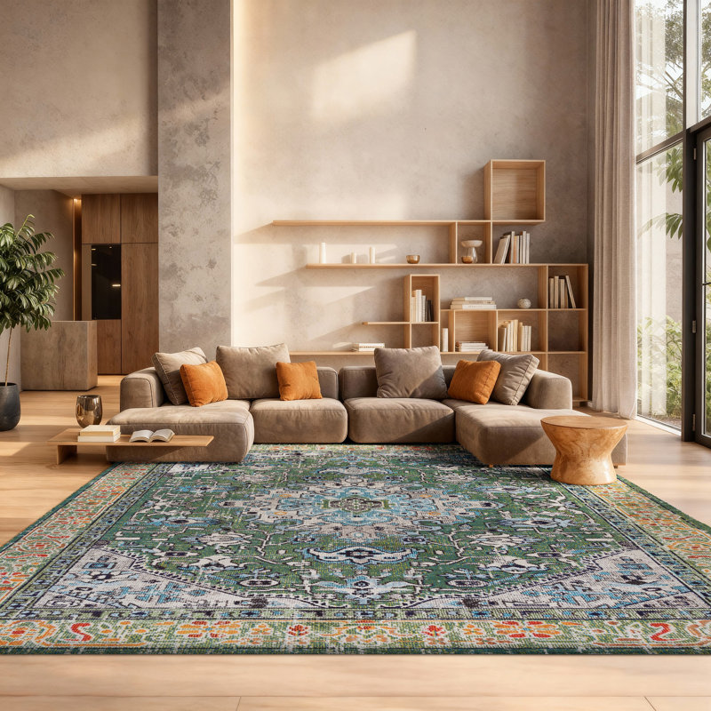 Tapis oriental Jourdanton Performance, Rectangle 8 pi x 10 pi